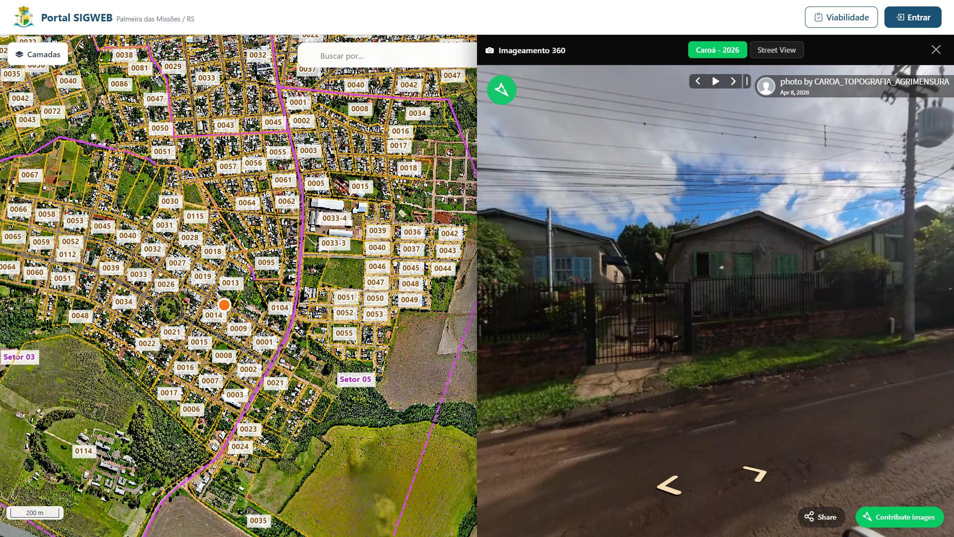 DevGis Geoportal - Vista 2